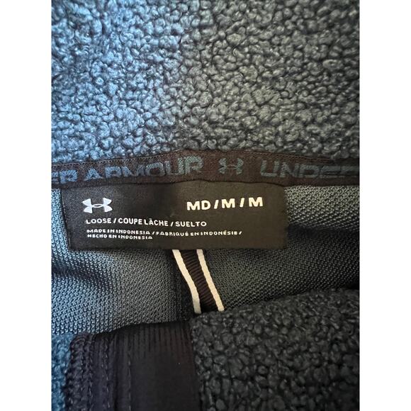 Under Armour Men's Mission Boucle Swacket Blue/Blk 1366091-413 Size M NWT - Picture 5 of 16
